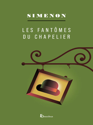 cover image of LES FANTOMES DU CHAPELIER